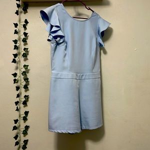 TCEC romper with ruffle sleeves. Size Large. Fits like Large